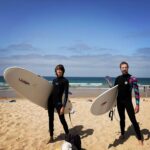 Kristen Holden-Ried Instagram - He’s gotten so big!! The boys got to catch some waves :) Woot!! #portugal #surfing
