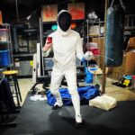 Kristen Holden-Ried Instagram – Putting on the whites again tonight for the first time in… 
Well let’s not talk about that. 
Goal: don’t hurt myself !!
Excited :)
#fencing