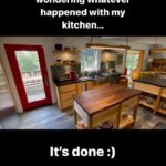 Kristen Holden-Ried Instagram - Took a bit longer than expected… but ! It’s done :) #kitchen #renovations