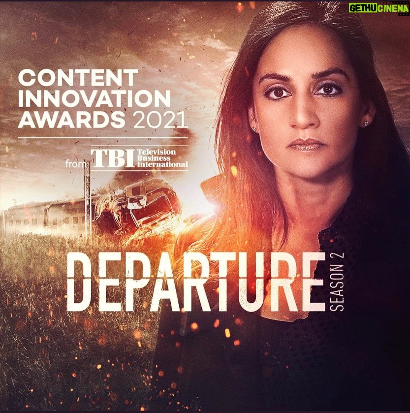 Kristen Holden-Ried Instagram - So proud of this show. Best Returning Series ! The little show that could, thanks to the tremendous efforts of @tjscottpictures and the phenomenal @cjennings31 and the entire team at Shaftesbury. Thanks Content Innovation Awards ! But if you thought season 2 was good… Wait until you see season 3 !!! @departure_tv