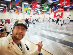Kristen Holden-Ried Instagram - So after getting back into fencing a few months ago, I decided to enter a competition. The Can/Am Veteran Cup Yup… I’m a Veteran now… a nice word for old… Reconnected with some friends from long ago who inspired me and had a great time :) Hope you all had a weekend with friends and family and inspiration. And if not this weekend… sometime soon. Big love. Oh, and I came 8th. I’m happy with that. For now… 😜💪 #fencing