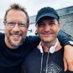 Kristen Holden-Ried Instagram – The obligatory seasonal pic of super director, super dude and all around super artist @tjscottpictures 
Love being on set with you brother :)

#departure @departure_tv #setlife