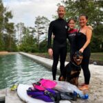 Kristen Holden-Ried Instagram – When the pool heater hasn’t been hooked up yet….
But the fam just has to swim!!
Honey! Where’s my supersuit?!
#swim #incredibles