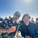 Kristen Schaal Instagram – Happy birthday to my handsome hubby Rich! And also, @kenjeong looks fantastic in this photo too, I know he wants me to post it. Happy early birthday, Ken!