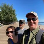 Kristen Schaal Instagram - We lured @kurtbraunohler to our favorite beach! Come see us tonight at the Royal Theater in Toronto at 9pm. Kurt, do you have any pictures of the 3 of us from 2008 Brighton Beach?