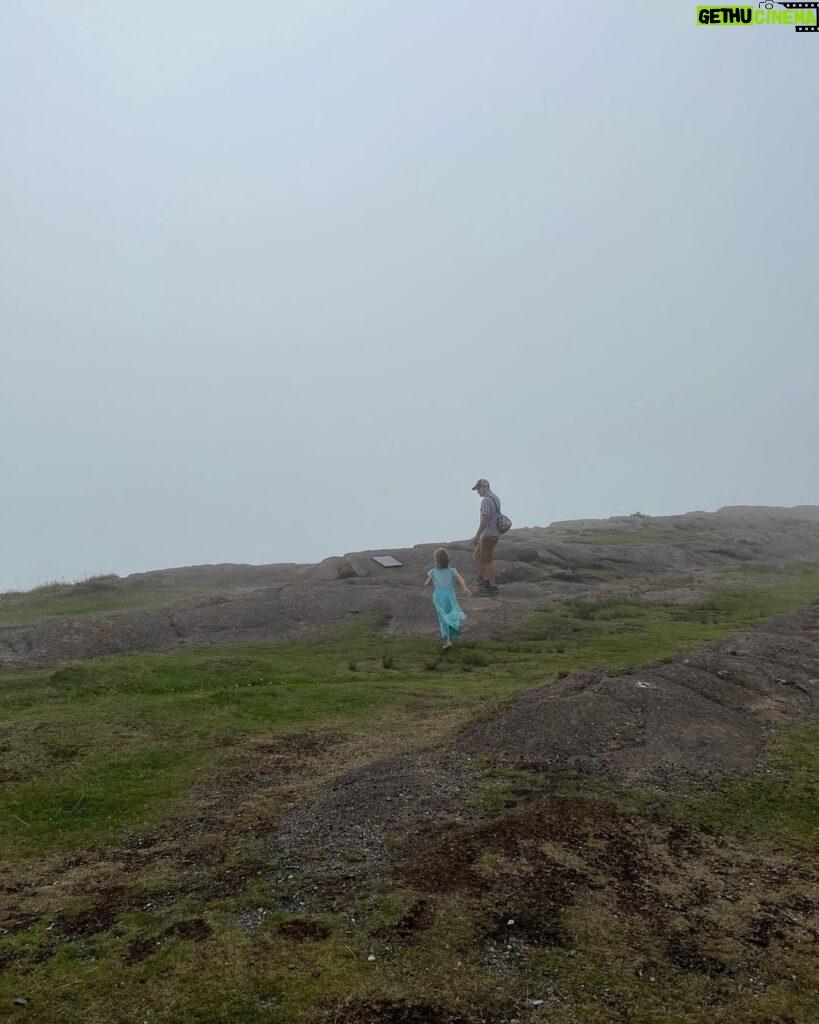 Kristen Schaal Instagram - Just hanging out on the most east coast. The absolute eastest. You can’t get more east in North America than Cape Spear, Newfoundland. It’s not a contest, but it wins East. Also so lovely.