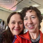Kristen Schaal Instagram - Got to roll up to a meeting with one of my favorite directors of all time @y_gorskaya. The best! @theshadowsfx! So lucky to get to work with her. #DGA