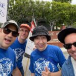 Kristen Schaal Instagram - 2 things from 2day. #wgastrike2023 ending soon, I hope? & @theshadowsfx coming soon. @moberg2000 & @jody_lambert