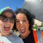 Kristen Schaal Instagram - Old friends, new friends, and muppet friends! So many friends. I love this town. Shout out to all the strike captains you should get perks and favors and actual crowns. Including @elliottkalan & @elyssamp!