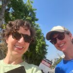 Kristen Schaal Instagram - Strike dump. Schaals striking, striking with Mad Men creator and writers, striking with Mysterious Benedict coworkers, striking with Bob’s Burgers writers. #wgastrong