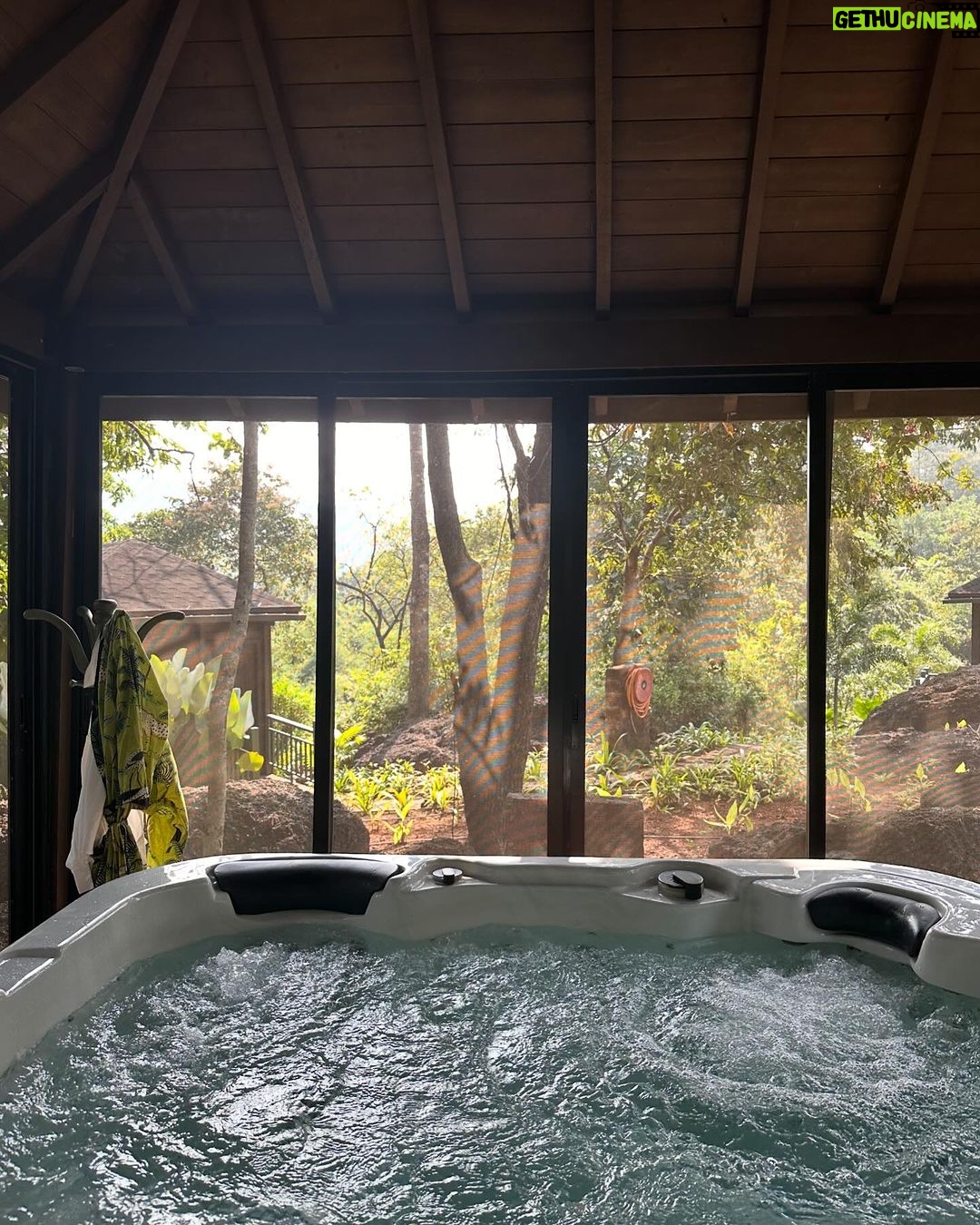 Kritika Kamra Instagram - This year started with a calm, restorative, do-nothing, go-nowhere, meet-nobody kinda getaway for me. ‘Forest bathing’ or what the Japanese call ‘Shinrin Yoku’ is a cool sounding simple concept. It’s an escape to the jungle where you walk in the woods, soak up the sun and fresh scent of nature, wake up to birdsong and open your senses to things around you. (Things totally normal and part of regular life back in my hometown, my parents will laugh at me) I’m back to the city and the grind with a tan, some usual holiday guilt, and a lot of plans for this year.. well, this month actually. But the little(very) time I spent away from my phone and with my thoughts has given me an idea of what I want 2024 to be like. This year is going to be about doing what the hell I want, when I want. Evolve at my own pace, move mindfully, with authenticity and courage. I’m not interested in what I “should” be doing to be successful. I will write my own script and edit it as many times as needed. Netravali Wild Life Sanctuary