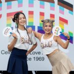 Kung Ching-Ting Instagram - 🌈🌈 🌈🌈 🌈🌈 #彩虹遊行 🌈🌈 🌈🌈 🌈🌈 👗 @gaptaiwan 💄 @kungchingting ✂️ @jarvis_lin0131 #gaptaiwan #gapootd #celebratingloveallways 市政府