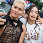 Kung Ching-Ting Instagram - 🌈🌈 🌈🌈 🌈🌈 #彩虹遊行 🌈🌈 🌈🌈 🌈🌈 👗 @gaptaiwan 💄 @kungchingting ✂️ @jarvis_lin0131 #gaptaiwan #gapootd #celebratingloveallways 市政府