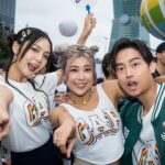 Kung Ching-Ting Instagram - 🌈🌈 🌈🌈 🌈🌈 #彩虹遊行 🌈🌈 🌈🌈 🌈🌈 👗 @gaptaiwan 💄 @kungchingting ✂️ @jarvis_lin0131 #gaptaiwan #gapootd #celebratingloveallways 市政府
