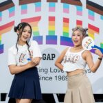 Kung Ching-Ting Instagram - 🌈🌈 🌈🌈 🌈🌈 #彩虹遊行 🌈🌈 🌈🌈 🌈🌈 👗 @gaptaiwan 💄 @kungchingting ✂️ @jarvis_lin0131 #gaptaiwan #gapootd #celebratingloveallways 市政府