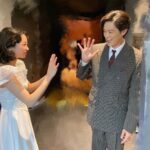 Kurumi Shimizu Instagram - #ブギウギ の想い出❣️ 六花ちゃんと秋山リリーのツートップ！ 秋山かっこよすぎ！らぶ スズ子きゃわ🫶 カッコ良すぎる橘先輩！ 同期の和希ちゃん！これから梅丸引っ張ってこな！ 新納さん😂初登場からクセ強すぎる😂 テストではもっと色々やっていて、爆笑でした😂 数シーンでしたが、とっても楽しかったです😂 新納さんとはHOPE振り、また演出家と演者という関係性だったの、ウケちゃうね😂