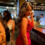 Kusuma Degalamari Instagram - A touch of pink in a world of midnight hues. Mumbai, nightlife, party, pink, night,citylife, fashion, nightout, partylife, glamour, elegance, actor, Mumbai - मुंबई
