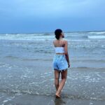 Kusuma Degalamari Instagram - There is a kind of beauty in imperfection🌊 Beach, sea, captions, photography, travel, photoshoot, #baby #babythemovie #kusuma #kusumadegalamari #travel #travelstories #solotrip #beach #picoftheday #photooftheday #love #sunset #instagood #ootd