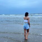 Kusuma Degalamari Instagram - There is a kind of beauty in imperfection🌊 Beach, sea, captions, photography, travel, photoshoot, #baby #babythemovie #kusuma #kusumadegalamari #travel #travelstories #solotrip #beach #picoftheday #photooftheday #love #sunset #instagood #ootd
