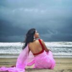 Kusuma Degalamari Instagram - Swipe left to see timeless elegance. PS: 3rd one is my fav ❤️ Beach, sea, saree, captions, photography, travel, photoshoot, #baby #babythemovie #kusuma #kusumadegalamari #travel #travelstories #solotrip #beach #saree #picoftheday #photooftheday #love #sunset #instagood #ootd