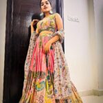 Kusuma Degalamari Instagram - Konchem navachu kada☺️ Outfit by @resonatedeattire #ootd #baby #babythemovie #chiranjeevi #chiru#megastarchiranjeevi #chiranjeevikonidela #successmeet #explorepage✨ #explore #fyp #fypシ #ınstagood #instafashion #kusumadegalamari #selflove #pink #messyhair #trending #fashion #lehenga #indianwear