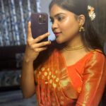 Kusuma Degalamari Instagram - A burst of sunshine in my festival attire🌼 #happylohri #happysankranti Festival, festive vibes, Indian wear, lehenga, kites, colors, happy times, family, friends, wishes, 2024, sankranthi, lohri actor, telugu festival, kusuma, kusuma degalamari, ootd, orange, fashion