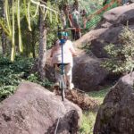 Kusuma Degalamari Instagram - Wayanad Trip 🌳 Photo Dump 1 P.S swipe to the final image to witness my brave stunt 🧐😂 Wayand, travel, travel diaries, travel photoshoot, ootd, photography, travel life, trip, therapy, vacation, holiday, kerala, nature, trees , activities, stunts, food, Wayanad, India