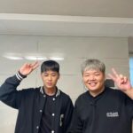 Kwak Joon-bin Instagram - 인간 원근법 #쿠기#친한동생 Seoul, Korea