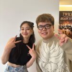 Kwak Joon-bin Instagram - 심장이 아직 안움직이네 #사랑해요#트와이스 올림픽체조경기장