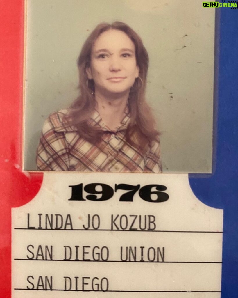 Kyle Mooney Instagram - My mom Linda Kozub passed away. She was brilliant and funny and unlike anyone else. A dedicated mother of three, grandmother, friend and the first female sports writer in San Diego. She’s the reason I am who I am. Sending love to those who have lost someone and hugs to our loved ones here with us ❤️