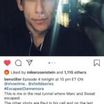Kyle Mooney Instagram - Watch Escape at Dannemora! Here is a pic of @benstiller telling u that too. The show is so good and the performances are inspiring!