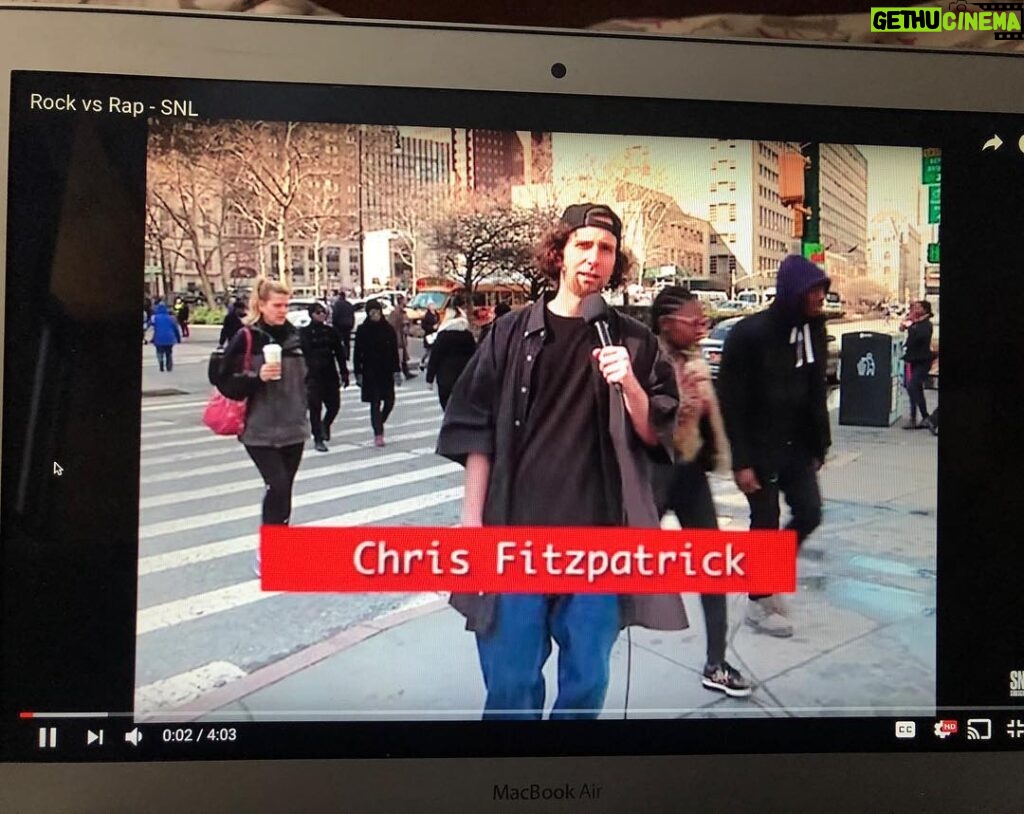 Kyle Mooney Instagram - check out Chris’s investigative report “rock vs rap” on SNL’s YouTube