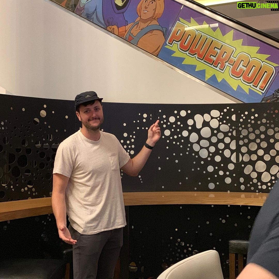 Kyle Mooney Instagram - Tbt @ktgcostello getting psyched for the power-con ... nice work kev :)