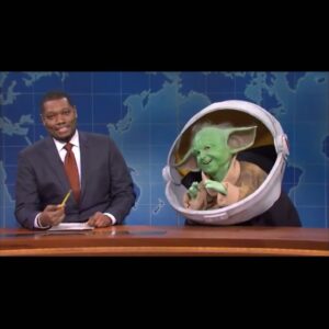 Kyle Mooney Instagram - baby yoda w/ @steezus_castillo and @wmjstephen (and michael too!)