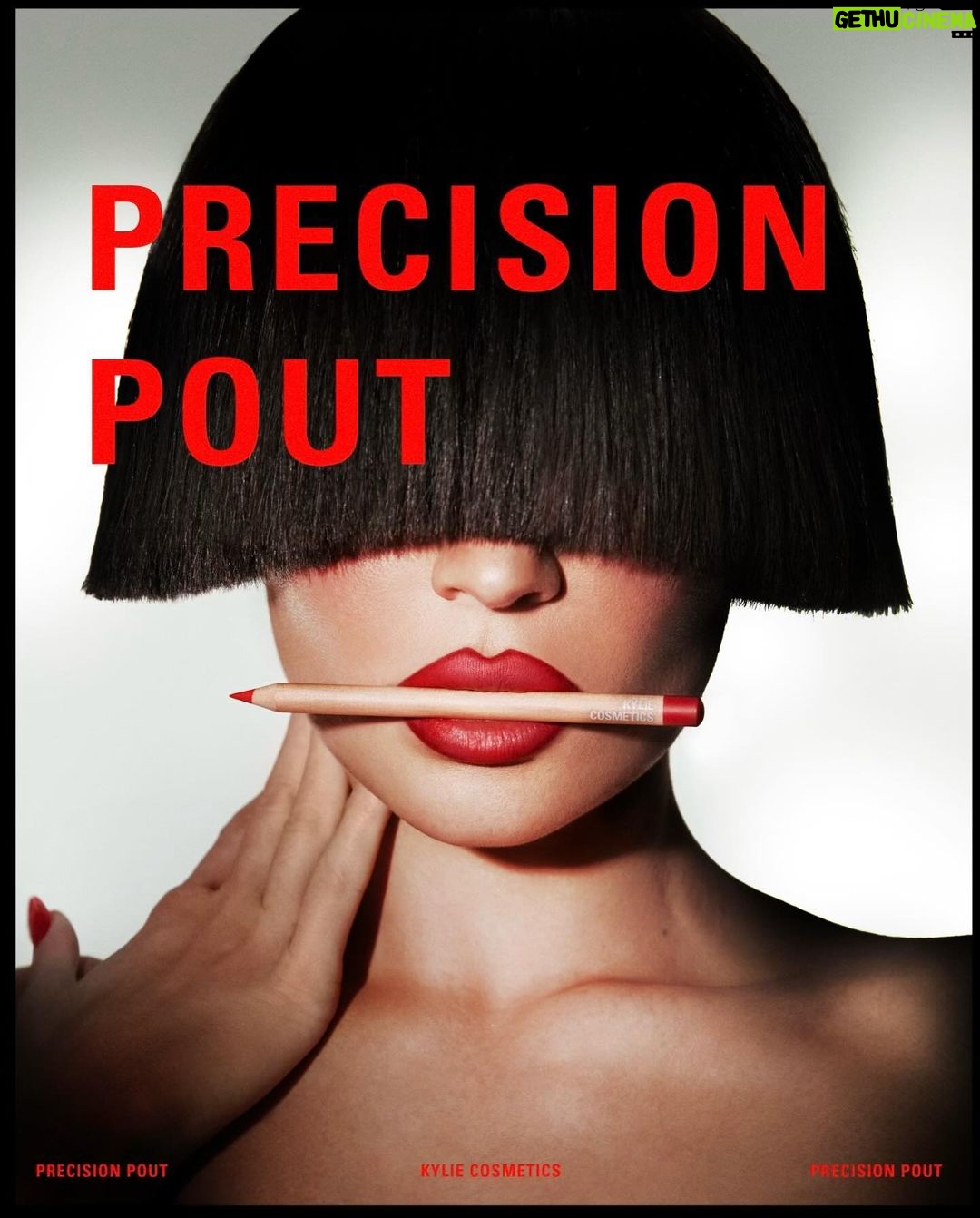 Kylie Jenner Instagram - introducing PRECISION POUT 👄 our new ultra-precise wooden lip liners are designed to sculpt, define and contour lips, for perfect lip lines and a fuller-looking pout. 10 shades launch december 6 @kyliecosmetics