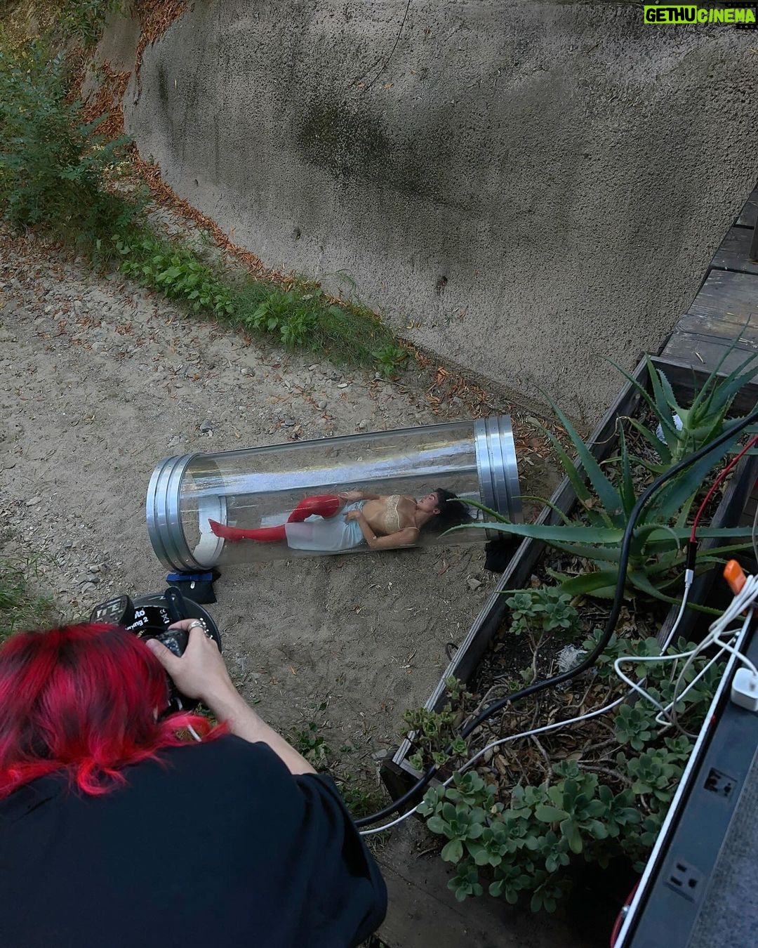 Kylie Jenner Instagram - @interviewmag bts 🤍