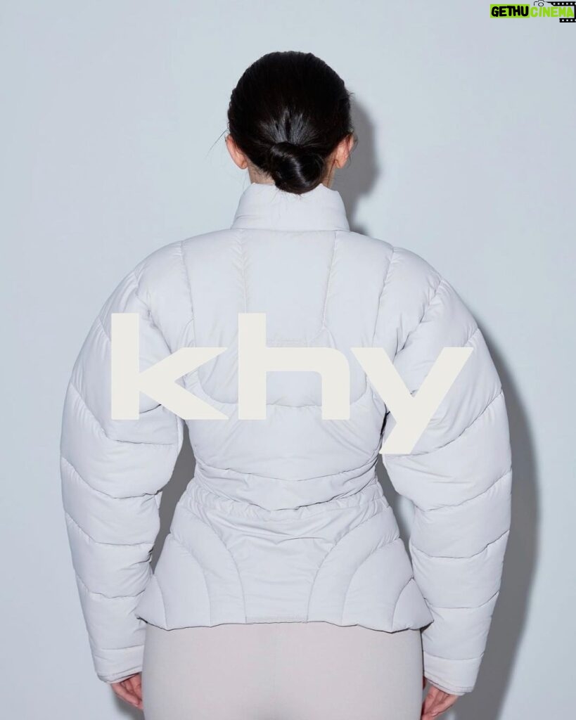 Kylie Jenner Instagram - drop 002 is here! new puffers + base layers coming to @khy on november 15th khy.com