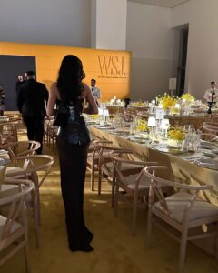 Kylie Jenner Instagram - what a night. thank you @wsjmag for the award and honor tonight of being this years brand innovator and for recognizing @khy 🫶🏻🫶🏻