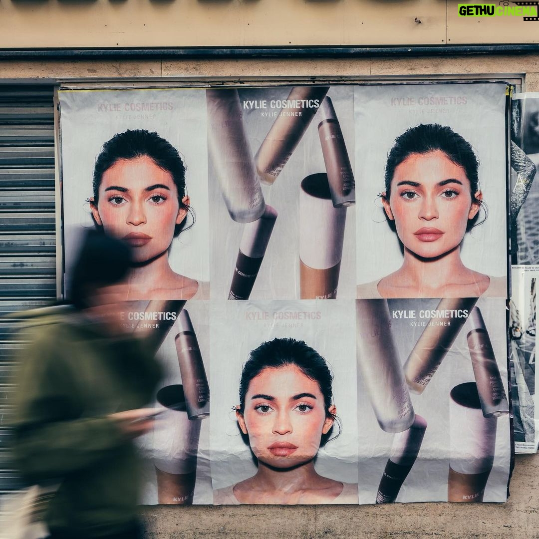 Kylie Jenner Instagram - when in paris ! .. @kyliecosmetics Power Plush Longwear Concealer launches September 27th on kyliecosmetics.com 🤍