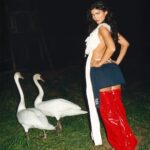 Kylie Jenner Instagram - @interviewmag 🦢🌹