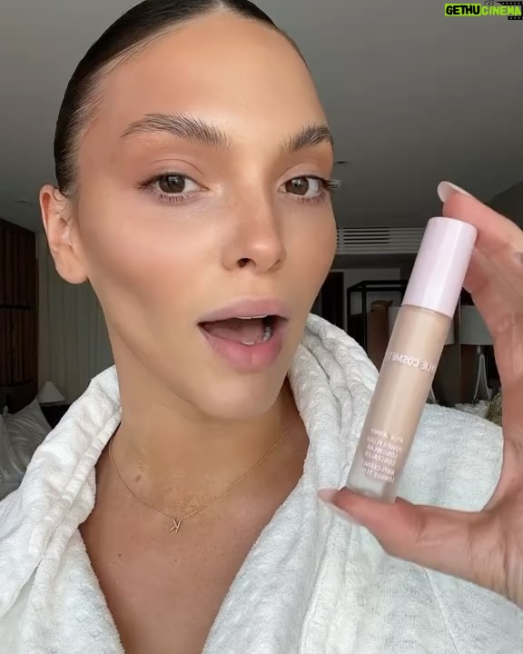 Kylie Jenner Instagram - thank you guys for the love on my power plush longwear concealer 🤍 this product was 3 years in the making and I’m so excited it’s finally here! Your new creamy, weightless, hydrating concealer launches in 2 days! 40 perfect shades coming September 27th @kyliecosmetics