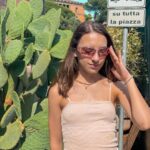 Lévanah Solomon Instagram - Je suis in love de ces photos 🌵🌸 De tous mes posts à Rome, tu préfères lequel ? *Photos retouchées ___________ #picoftheday #pictureoftheday #photography #photooftheday #travel #sky #italy #rome #beige #blue #green #pink #tan #aesthetic #mood #vibes #summer #colors #color #light #white #ootd #outfit #vacation #holiday #girl #neutral #dress #cactus Rome, Italy