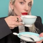 Lady Gaga Instagram – Having a cuppa in celebration of something exciting coming tomorrow 🍵