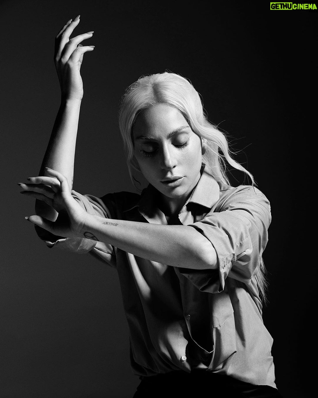Lady Gaga Instagram - The new chapter of the @ladygaga x @domperignonofficial collaboration celebrates devotion to the inspiring, uplifting work of creation, beautifully captured by @mario_sorrenti. #DomPérignon #DomPérignonxLadyGaga Enjoy responsibly.
