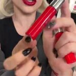Lady Gaga Instagram - #NationalLipstickDay Ruby Shine is SOLD OUT on Hauslabs.com but we still have limited stock on Sephora.com so go there to get my Chromatica show lip ATOMIC SHAKE LIP LACQUER It’s a zero transfer vegan PATENT high-gloss finish