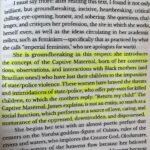Lady Gaga Instagram – All words can be found in “In Pursuit of Revolutionary Love” by Joy James.
Image 1: Words from Joy James’ book “In Pursuit of Revolutionary Love,” in an excerpt that is “building on the contributions” of Ominira Mars.
Image 2: Words from the same book’s Afterforward by Mumia Abu-Jamal on Joy James “concept of Captive Maternal.”
Image 3: Words from the book’s Foreward by Da’Shaun L. Harrison. @dashaunlh
Image 4: Photo of the book “In Pursuit of Revolutionary Love” by Joy James.