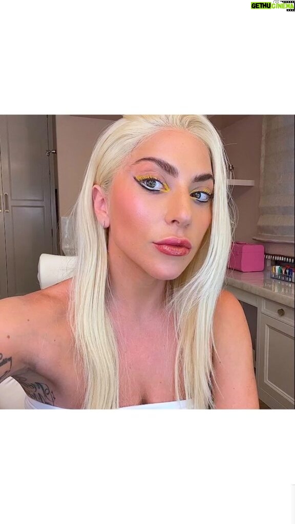 Lady Gaga Instagram - I filmed and edited my first makeup tutorial using @hauslabs for @sephora’s YouTube channel! ☺️ Take a look and let me know what you want to see from me next! 🤓