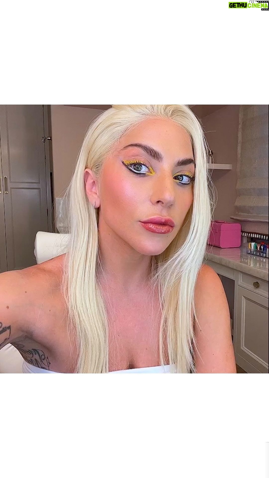 Lady Gaga Instagram - I filmed and edited my first makeup tutorial using @hauslabs for @sephora’s YouTube channel! ☺️ Take a look and let me know what you want to see from me next! 🤓