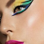 Lady Gaga Instagram – Supercharged clean artistry that embraces performance and vibrant colors. The future of clean makeup is coming June 9 💖 @sephora @hauslabs
Photography: @domenvandevelde
Makeup: @sarahtannomakeup