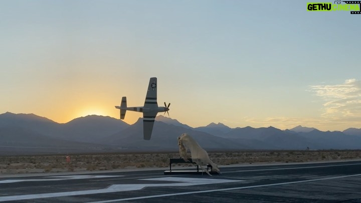 Lady Gaga Instagram - In case you were wondering if the plane in the #HoldMyHand video was CGI… it was real! And we did it over and over and over 😎